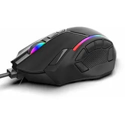 RGB 12.800 DPI Makrotasten Gaming Maus 12 Programmierbare Tasten 1000 Hz