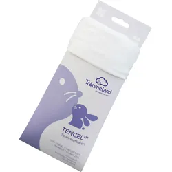 Bettlaken TRÄUMELAND "hochwertiges Spannbetttuch aus Tencel", weiß, B:40cm L:90cm, Tencel, Obermaterial: 100% Lyocell (TENCEL), Laken, Tencel sorgt für ein besonders trockenes, gesundes Schlafklima