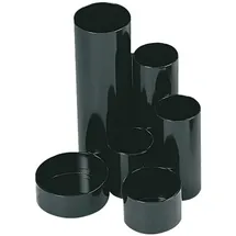Wedo Schreibtisch-Organizer Kunststoff schwarz 6 St.