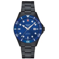 Swiss Alpine Military Quarzuhr 7095.2175SAM, (44) schwarz