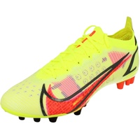 Nike Vapor 14 Elite AG Herren Football Boots CZ8717 Soccer Cleats (UK 11 US 12 EU 46, Volt Bright Crimson Black 760) - 46 EU