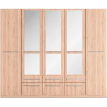 Priess Wäscheschrank Barcelona 230 x 193 x 54 cm Braun