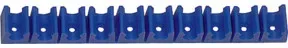 Riegler Schlauch-Klemmleiste, Polyethylen, für Schlauch Außen-Ã ̧ 4-5 mm