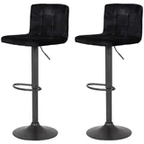 Hela Barhocker Amanda II H 40 x 85 x 48 cm Schwarz