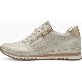 Marco Tozzi Sneaker Gold/Beige Damen 41