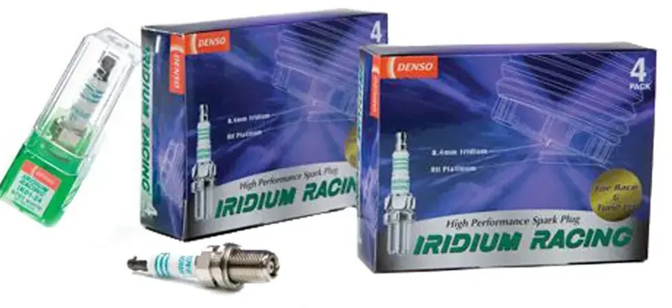 Denso Ixu0131 Iridium Zündkerze - White / Silver - One Size
