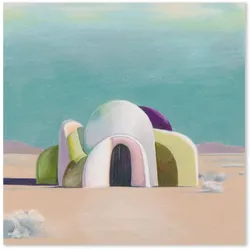 Paper Collective - Shrine I Poster, 100 x 100 cm