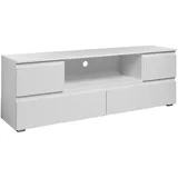 Smart Mid.you Lowboard weiß , Maße cm B: 160 H: 55 T: 40.0