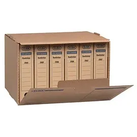 Elba Archivcontainer tric system braun 51,0 x 36,0 x 33,0 cm, 5 St.