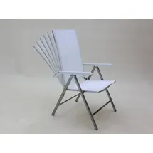 Müller MERAN Gartenstuhl 60 x 68 x 110 cm weiß klappbar