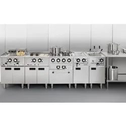 Elektrische Zweizonen-Grillplatte Der Buffalo 600-Serie, 600 Mm