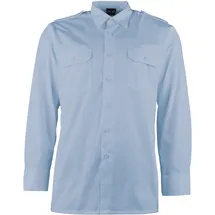 Mil-Tec Langarmhemd Hellblau S
