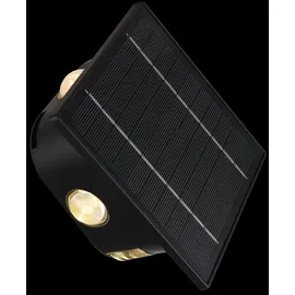 GLOBO Solarleuchte Kunststoff 1XLED 60 lm schwarz