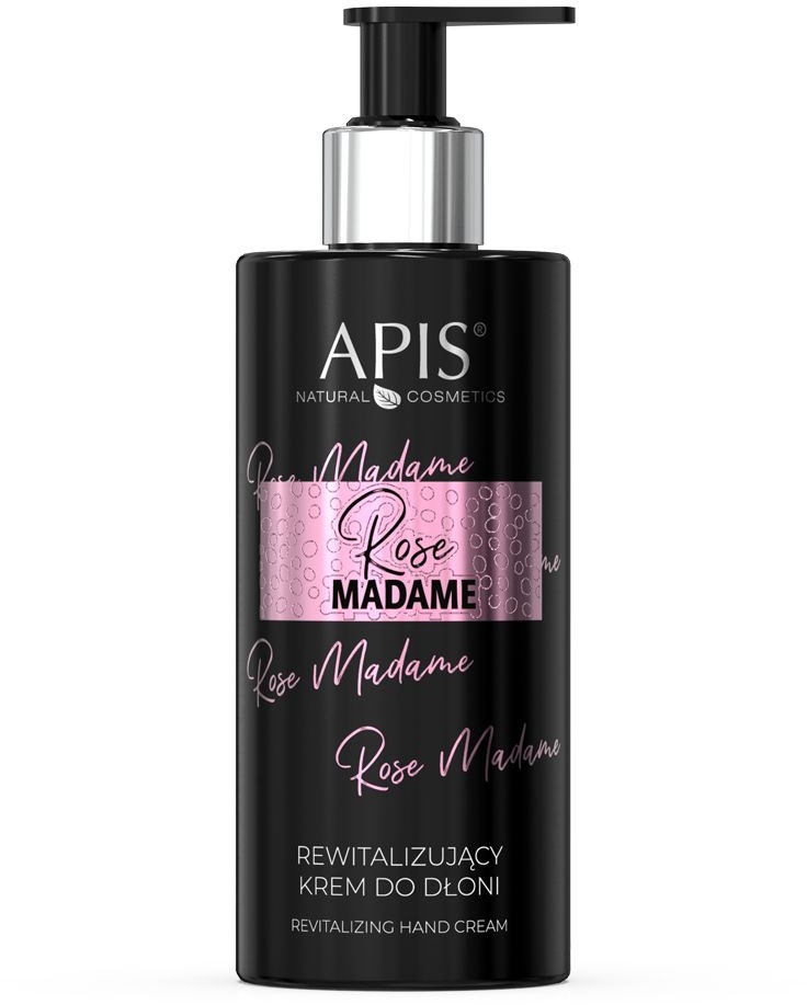 Apis Rose Madame, Revitalisierende Handcreme, Anti-Aging 300 ml