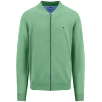 Fynch Hatton FYNCH-HATTON Strickjacke mit Reißverschluss grün