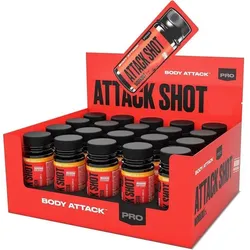 Body Attack - ATTACK SHOT - Karton 20 x 60ml Geschmacksrichtung Grapefruit