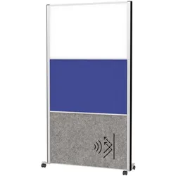 Stellwandsystem MAULconnecto WB Textil Akustik dunkel Mobil