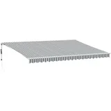 vidaXL Markise Automatisch 500 x 350 cm anthrazit
