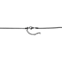 Adelia's Venezianerkette Damen Edelstahl schwarz