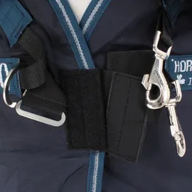Horseware Rambo Duo Force Turnout 100g + 100g + 300g - Navy/Navy, 115