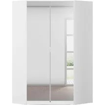 Rauch Eckkleiderschrank Costa 117 x 197 x 104 cm Weiß