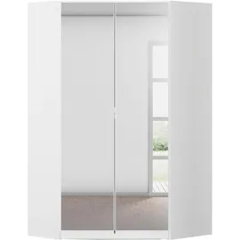 Rauch Eckkleiderschrank Costa 117 x 197 x 104 cm Weiß