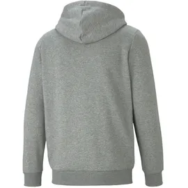 Puma Essentials Small Logo Fleece-Kapuzenjacke Herren 03 medium gray heather M