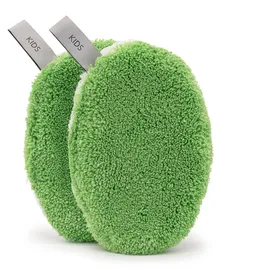 Waschies Waschpads für Babys und Kinder 2er Grün