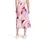 Betty & Co Maxirock Damen Plissee Rosé/Pink 42