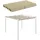 Outsunny Ersatz-Vordach 250 x 255 x 6 cm beige