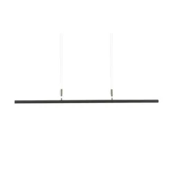 Fischer-Honsel LED-Pendelleuchte, schwarz mit Dimmer , schwarz , Maße (cm): B: 113 H: 160