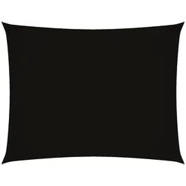 vidaXL Sonnensegel Oxford-Gewebe Rechteckig 2,5x3,5 m Schwarz