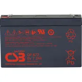 CSB Battery GP 672 Standby USV GP672F1 Bleiakku 6 V 7.2 Ah Blei-Vlies (AGM) (B x H x T) 151 x 101 x