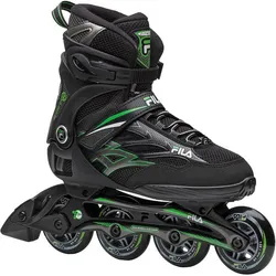 FILA Herren Inlineskates Inline Skate Wave 84, schwarz-grün, 45
