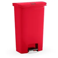 Rubbermaid Slim Jim 50 Liter rot