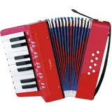 Reig Kinderakkordeon 7087 30,5 x 25,5 cm rot
