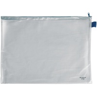 Veloflex 2703000 - Reißverschlusstasche A3, Reißverschlussbeutel, Dokumententasche, PVC, gewebeverstärkt,