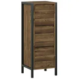 Vicco Naola Midischrank 30 x 80 cm Eiche/Schwarz