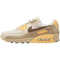 NIKE Herren AIR MAX 90 Sneaker, Light Bone Cave Stone Chamois, 41 EU - 41 EU