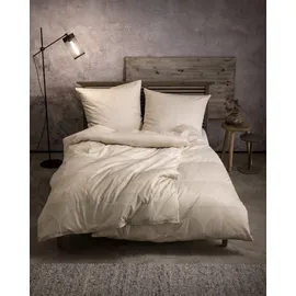 Bugatti Satinbettwäsche 155x220cm in Farbe beige
