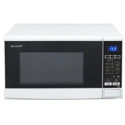 Sharp R670W Mikrowelle Weiß Solo-Mikrowelle Arbeitsplatte 20 l 800 W