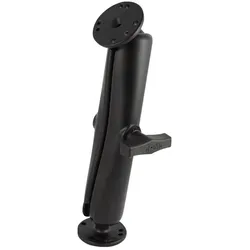 Ram Mounts RAM RAM-101U-D - Montagekomponente (Doppelmuffenarm, runde Basisplatt