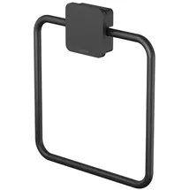 Geesa Topaz Handtuchring Schwarz