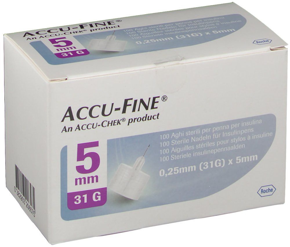 Accu-Fine® 0,25 mm x 5 mm 31 g