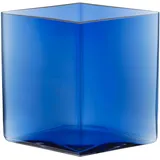 Iittala Ruutu Vase 18 cm blau