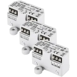 Homematic IP Rollladenaktor Unterputz-3er-Set HmIP-FROLL – auch für Markisen geeignet