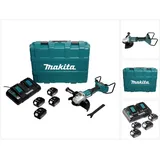 Makita Makita, Winkelschleifer, DGA 900 PT4KX2 Akku Winkelschleifer 36V ( 2x18V ) 230mm Brushless + 4x Akku 5,0Ah +
