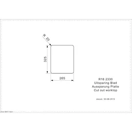 Reginox R18 2330 OSK Edelstahl