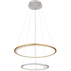 Pendelleuchte Hängelampe LED Esszimmerlampe Dimmbar Fernbedienung Gold Timer