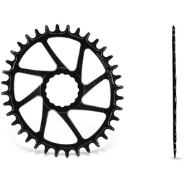 Garbaruk Race Face Cinch Boost Oval Chainring Silber 30t